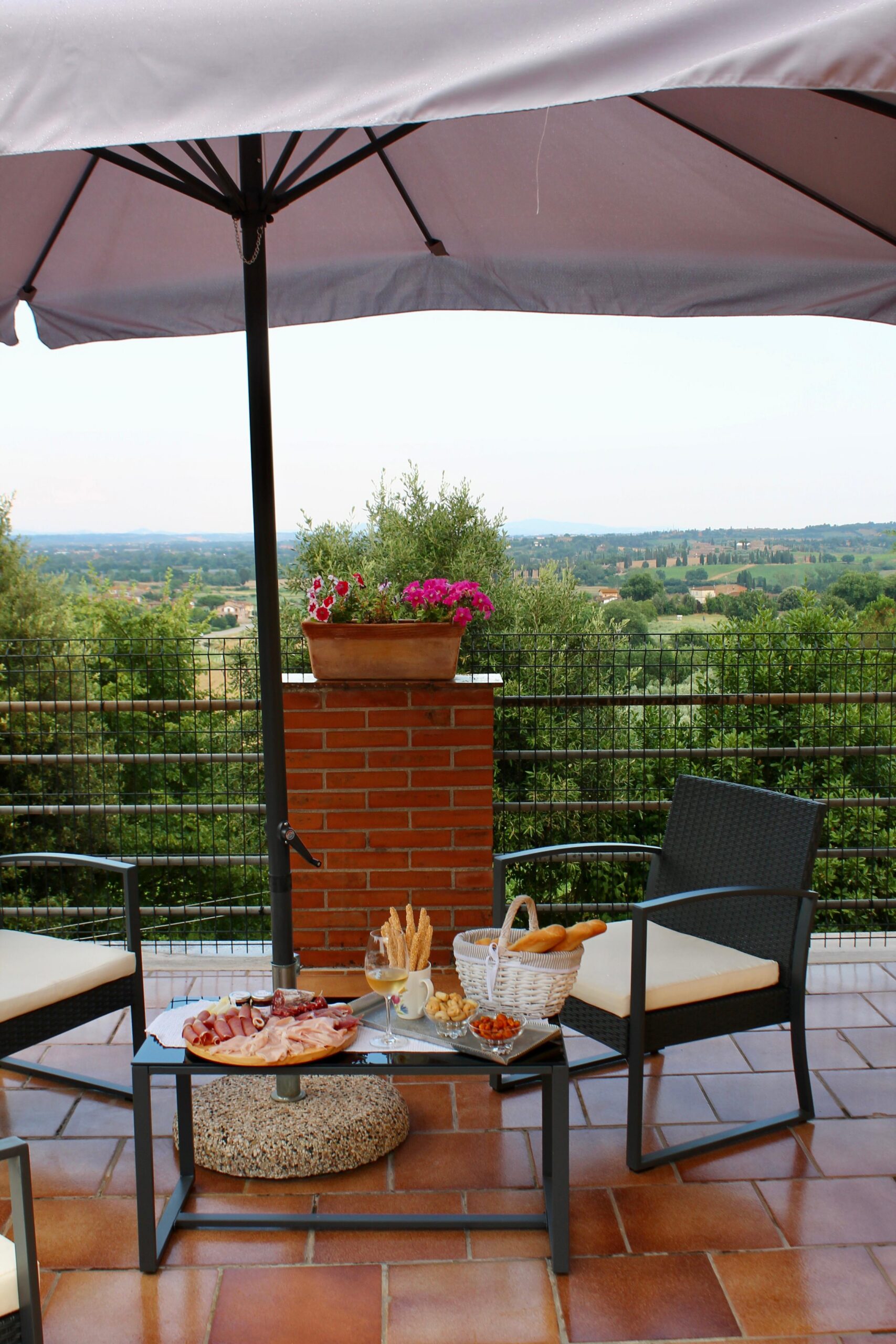 terrazza vista podere campanella